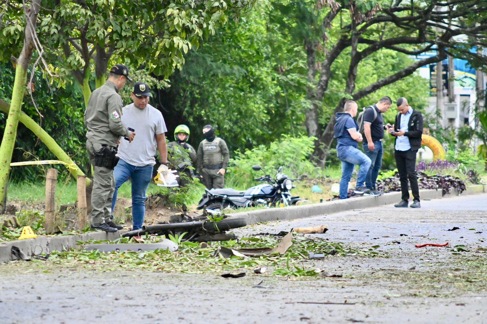 Este viernes 8 de noviembre se registró un nuevo atentado con explosivos en Jamundí, el cuarto en menos de una semana.