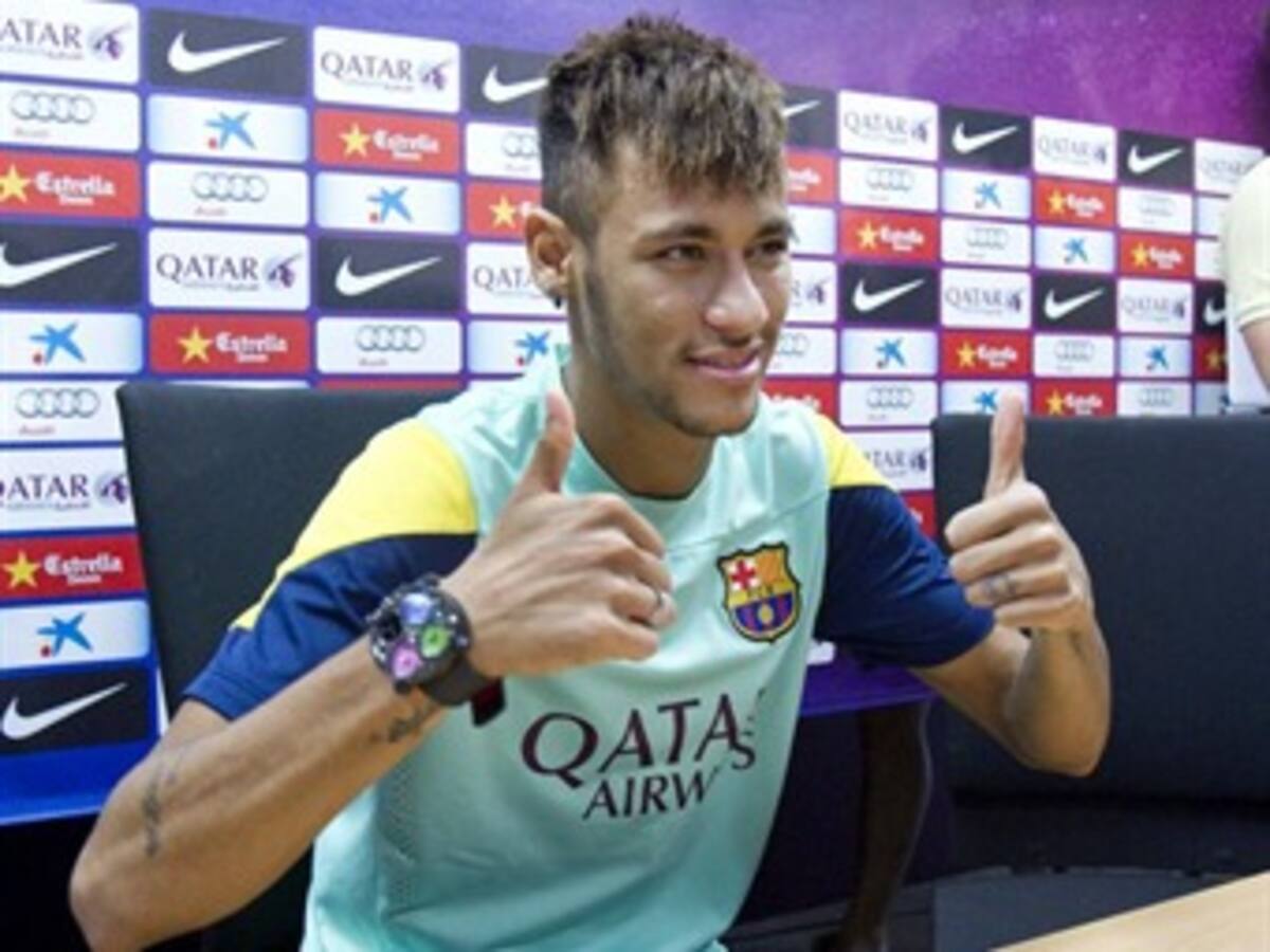 Neymar: 'En Brasil sufría más faltas, estoy acostumbrado al juego duro'