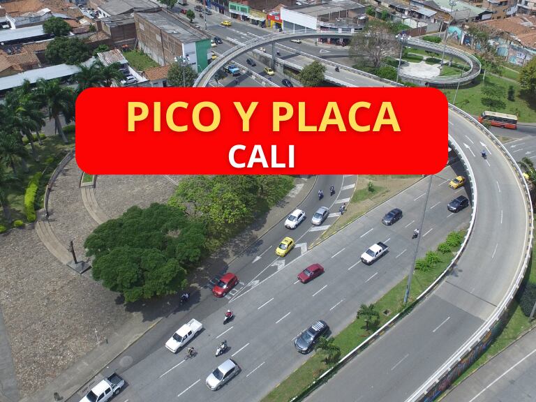 Pico y placa en Cali, imagen de referencia de la ciudad: Secretaria de Movilidad Cali