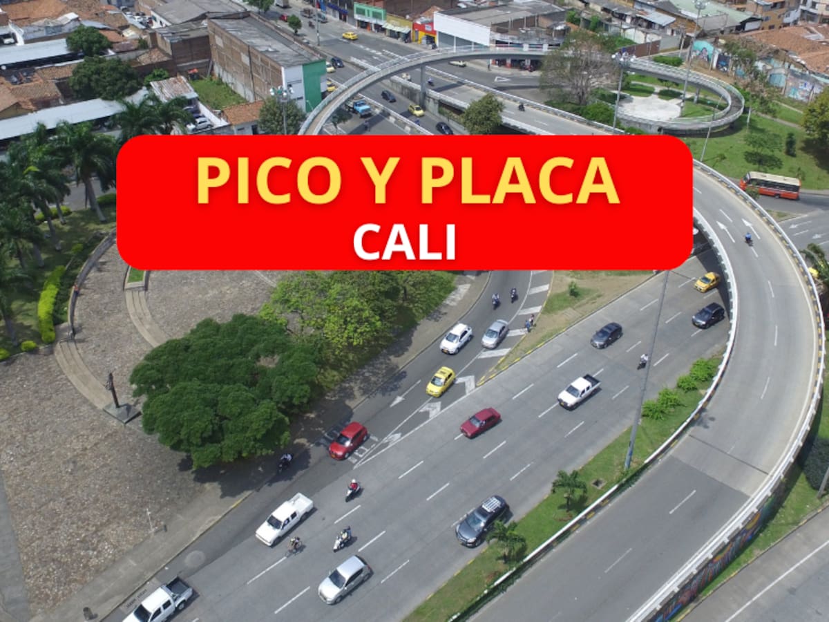 ¿Cómo quedó el pico y placa en Cali? Lista de carros que no podrán transitar esta semana
