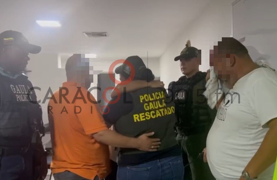 Rescatan a una comerciante en Candelaria, Valle