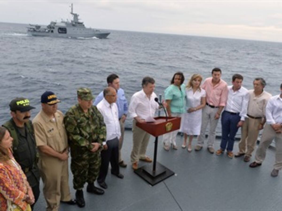 "Demanda de Nicaragua contra Colombia es improcedente, inamistosa y temeraria": Santos