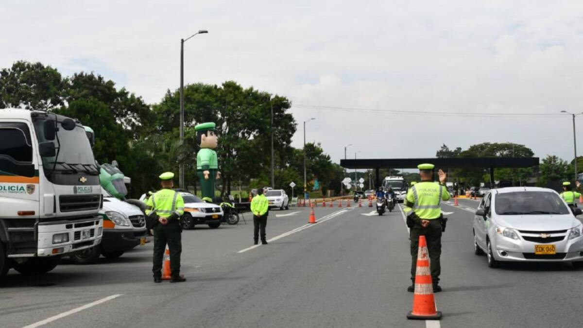 Son 61 puntos de control de la Policía Valle para este 20 de julio