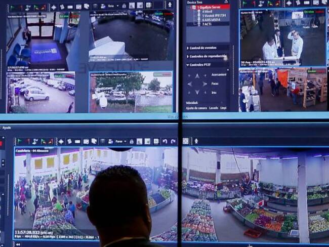 Bogotá tiene cuatro veces menos cámaras de seguridad que Medellín y Cali