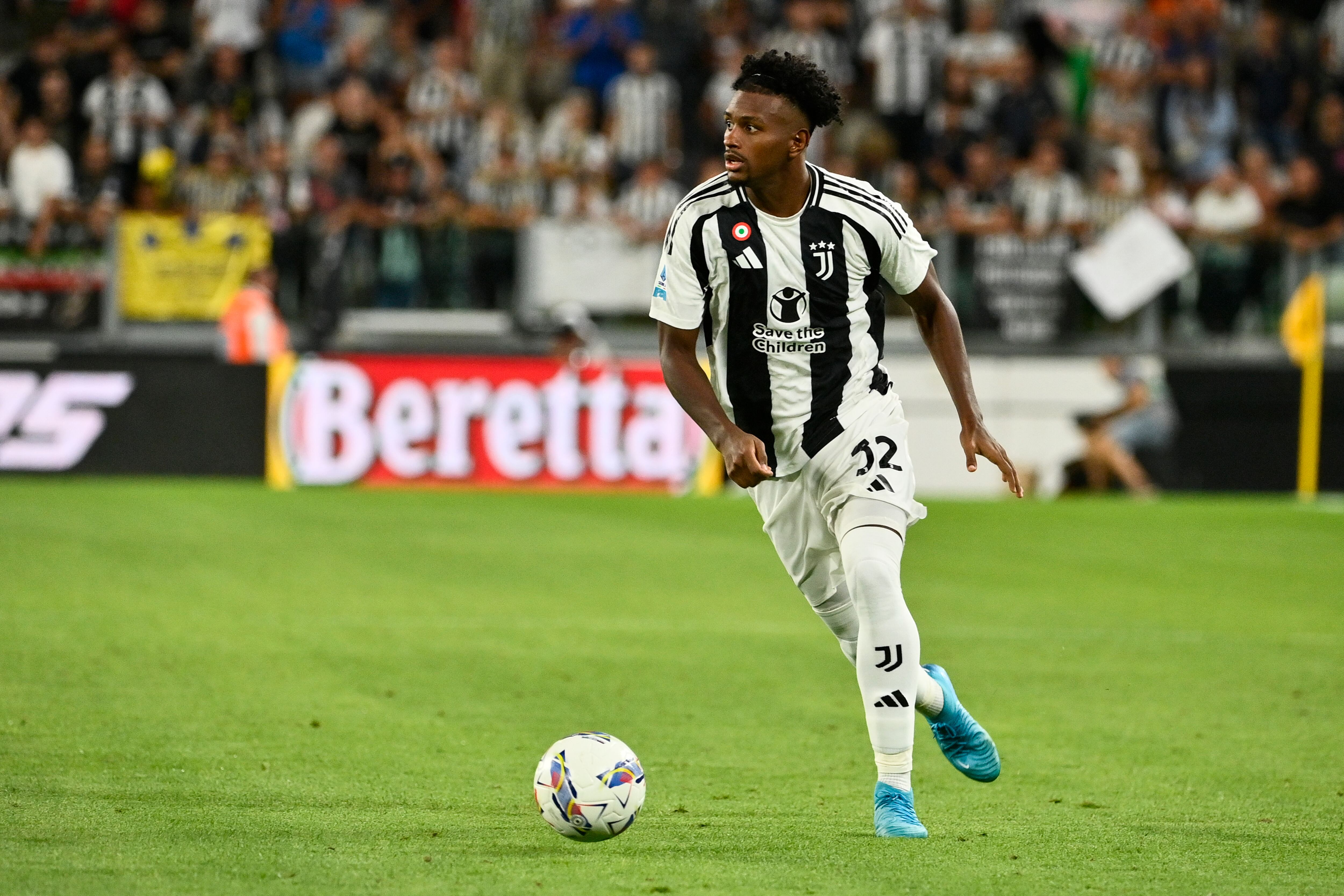 Juan David Cabal en su debut oficial con la Juventus. (Photo by Stefano Guidi/Getty Images)