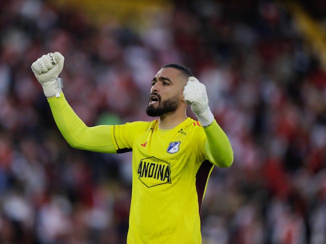 Álvaro Montero, portero de Millonarios. (Photo by Andres Rot/Getty Images)