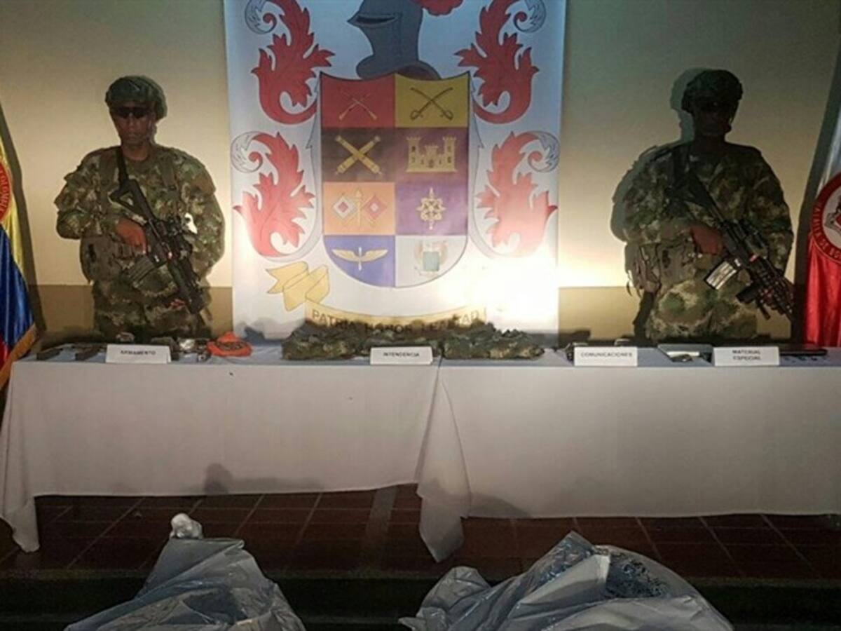 FF.MM. dan de baja a un cabecilla del Eln en el sur de Bolívar y a su jefe de seguridad