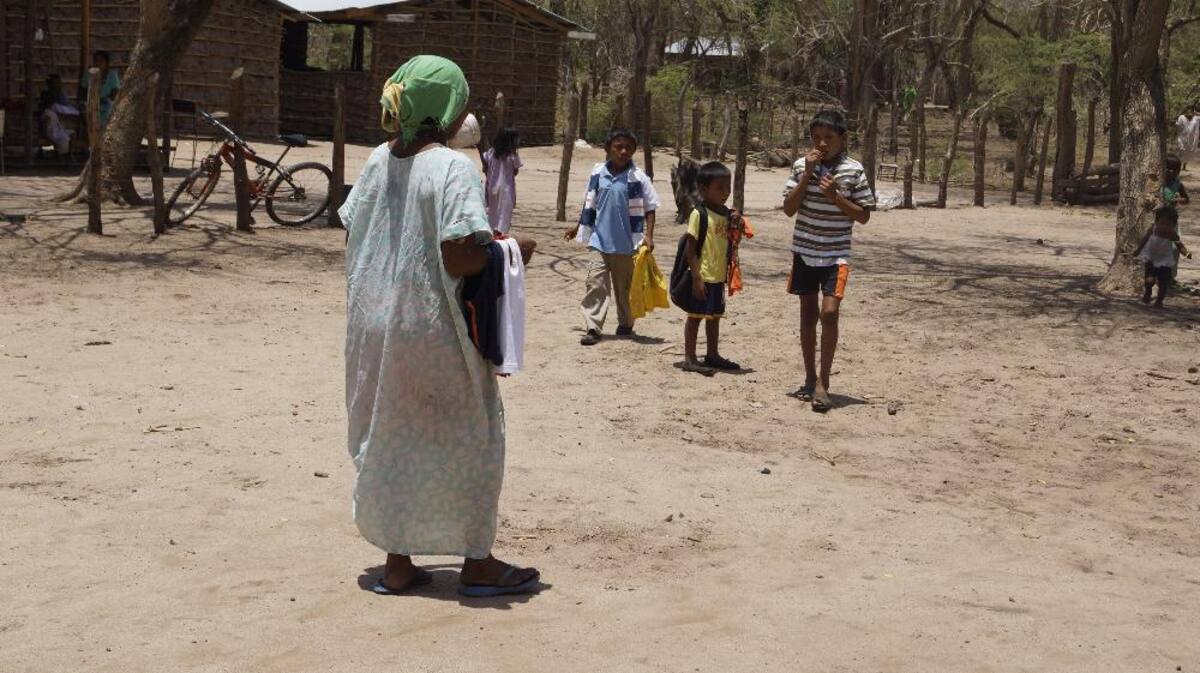 Recorrido de Caracol Radio por las zonas que aguantan sed. Fotos de Luis Enrique Rodríguez
