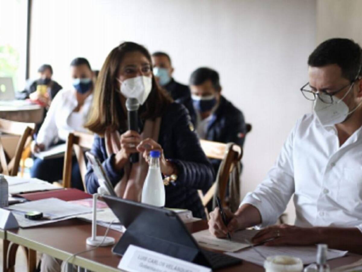 En Caldas se hizo la mesa técnica con ministros de Transporte y Agricultura