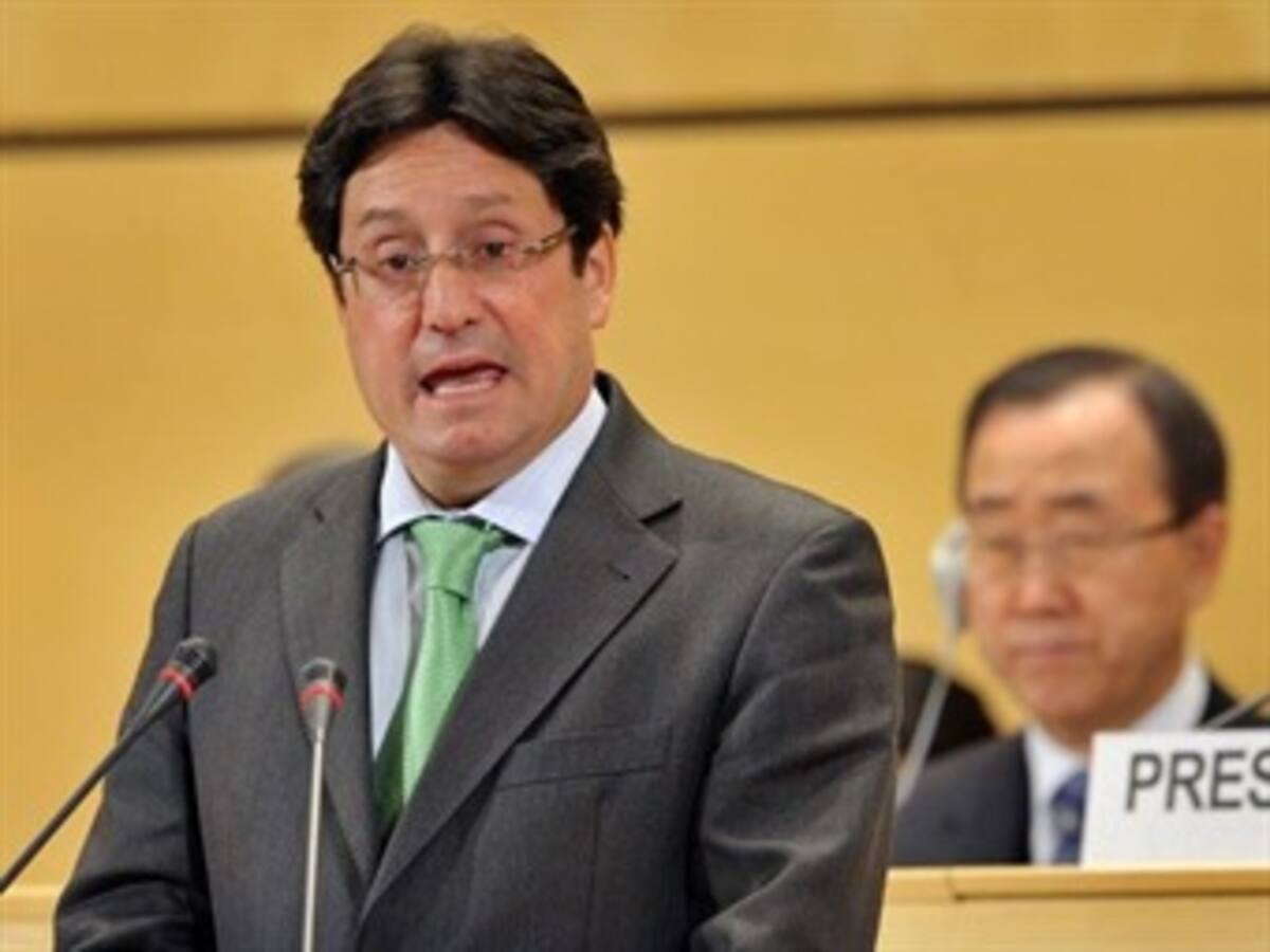 Vicepresidente Santos defiende en la ONU la política de seguridad respetuosa de derechos