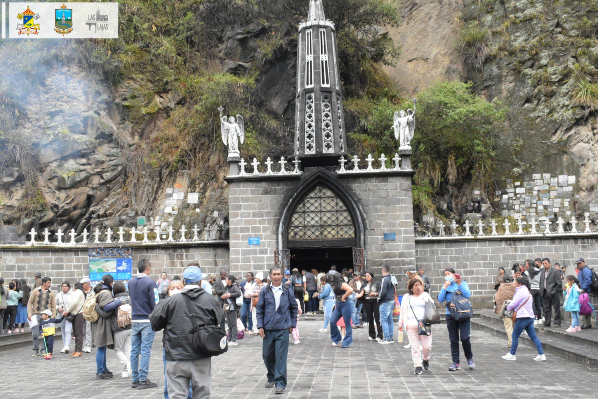 Santuario de las Lajas, Foto: Cortesía Parroquia Las Lajas