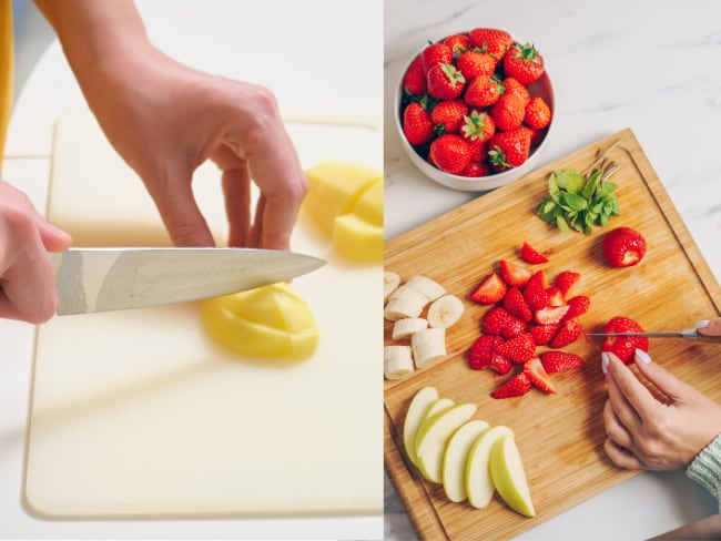 Imagen de referencia a tabla para cortar tanto de plástico como de madera/ Getty Images