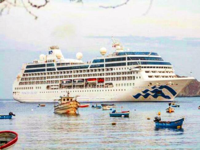 En cruceros llegaron cerca de 5.000 turistas a Santa Marta