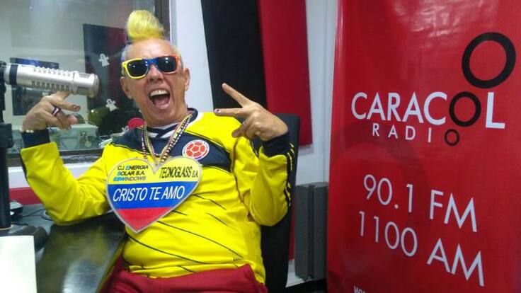 "El Cole", símbolo de la pasión por la Selección Colombia