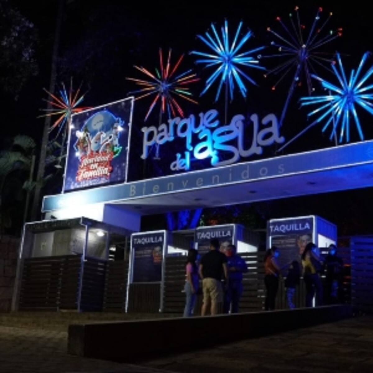 Hoy se enciende el alumbrado navideño del Parque del Agua