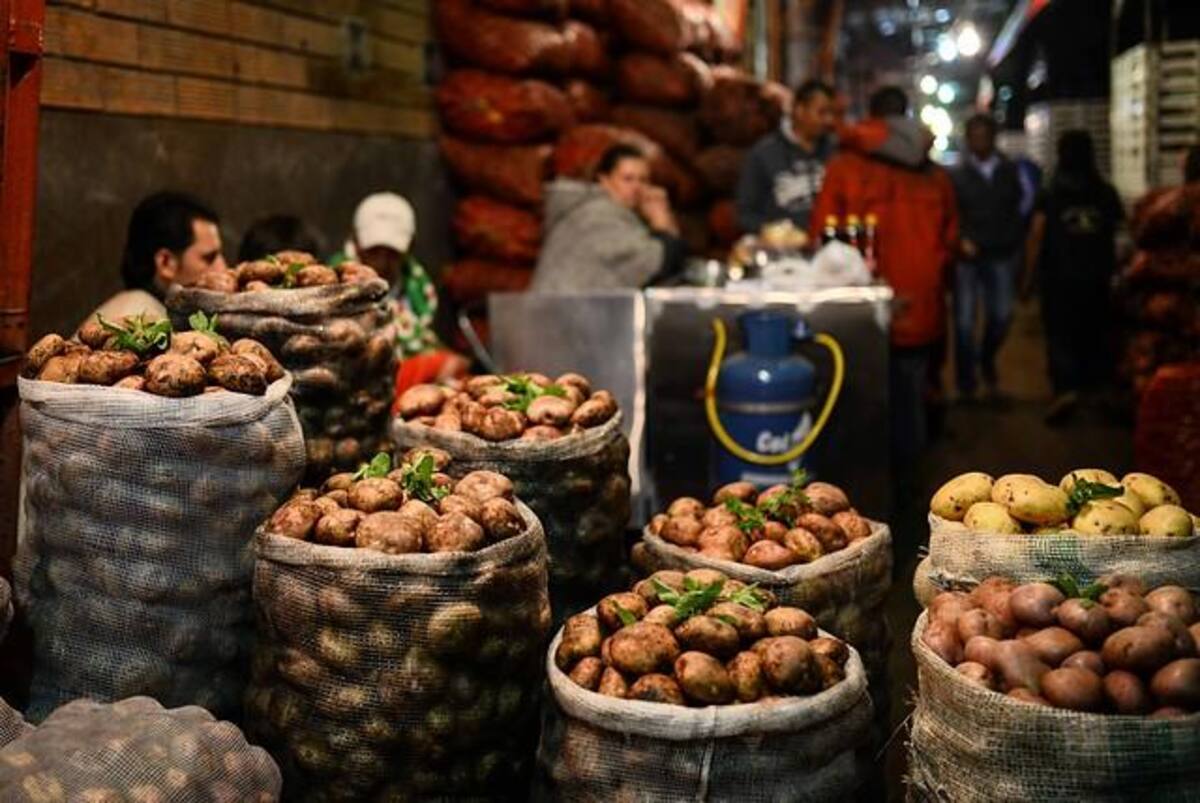Tienen 42 años de historia, 1.381 accionistas y se inician las labores desde las 2:00 am. Cuenta con 57 bodegas, hay 6.500 comerciantes mayoristas y minoristas y se movilizan 12.400 toneladas diarias de alimentos.