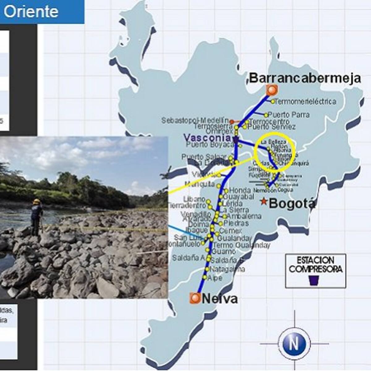 En Florián, Santander no permiten mantenimiento de gasoducto. ¿Por qué?
