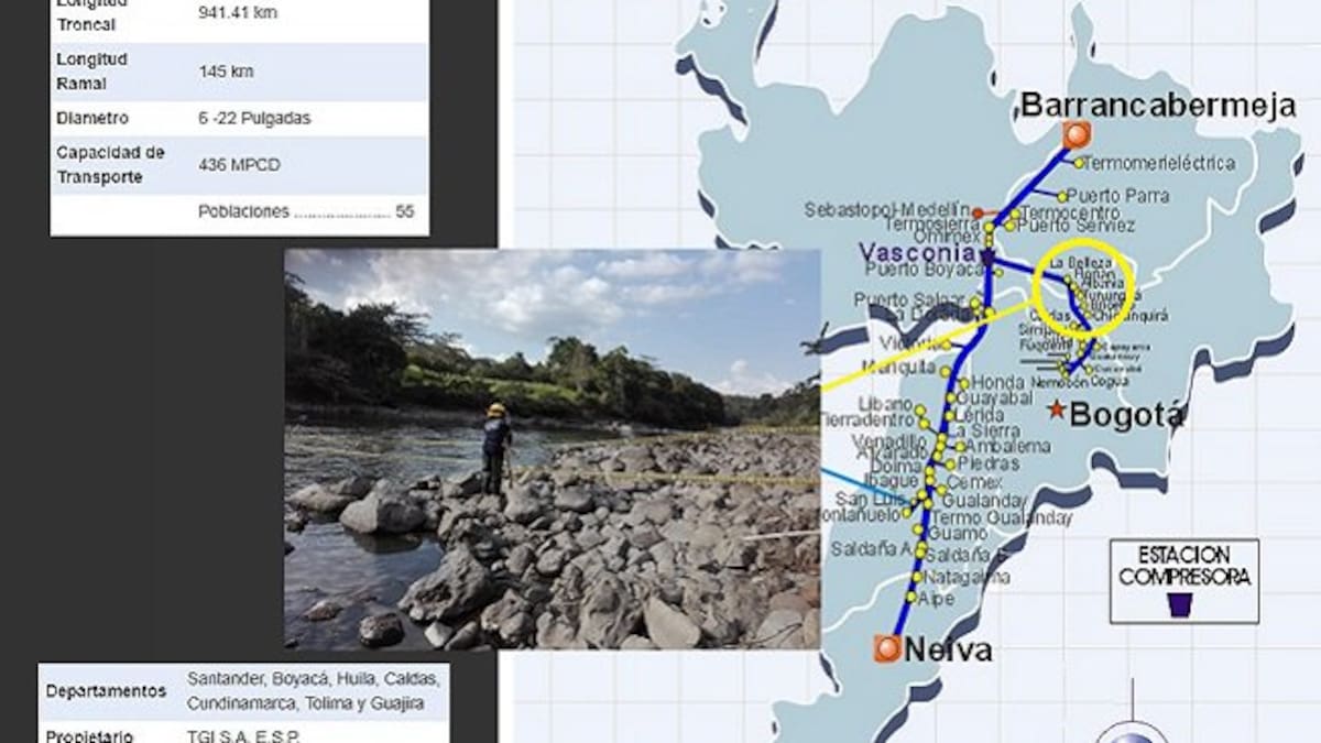 En Florián, Santander no permiten mantenimiento de gasoducto. ¿Por qué?