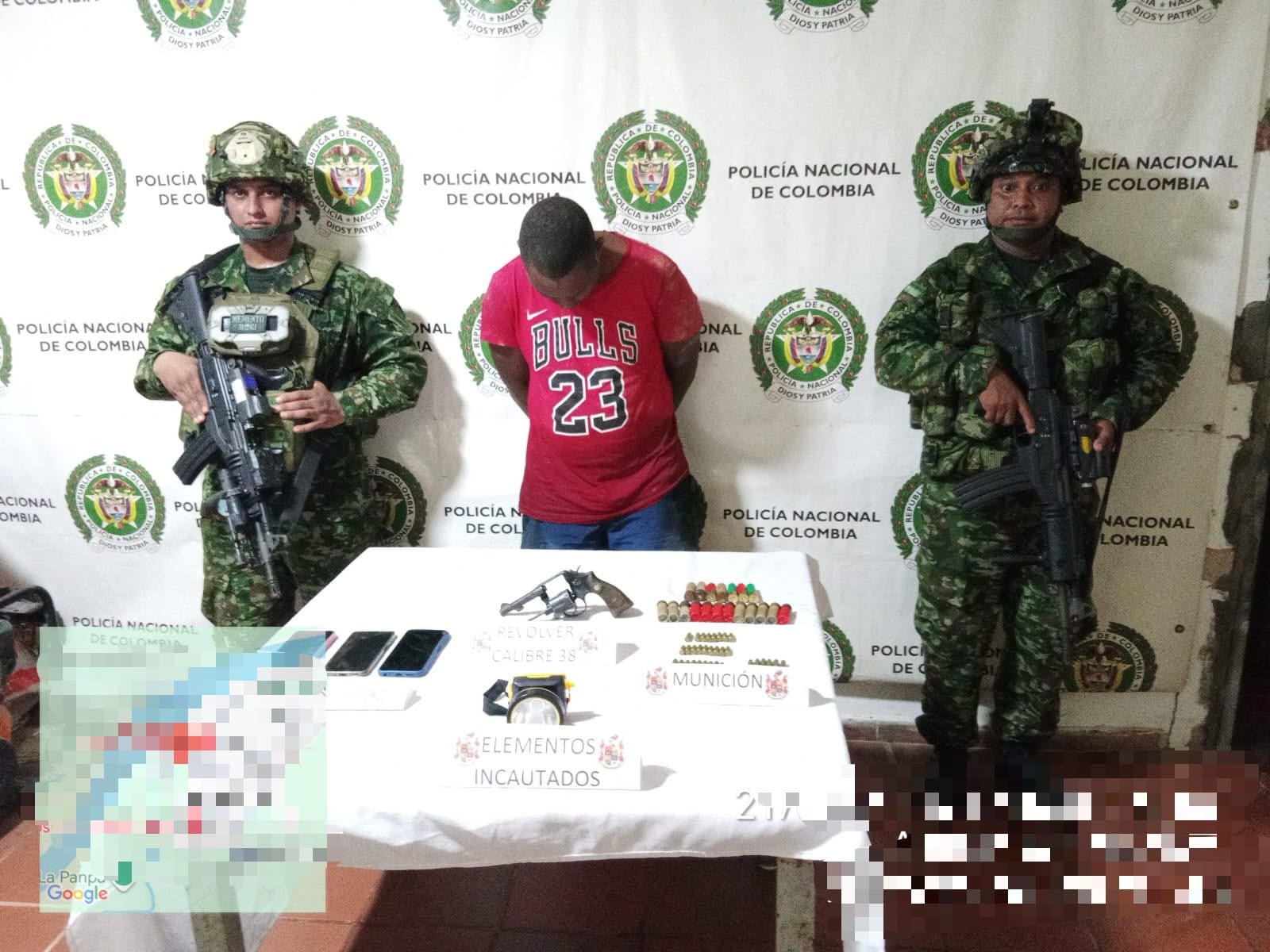 Captura por secuestro- Foto: Ejército