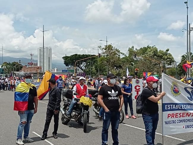 Hoy habrá dos movilizaciones en Bucaramanga
