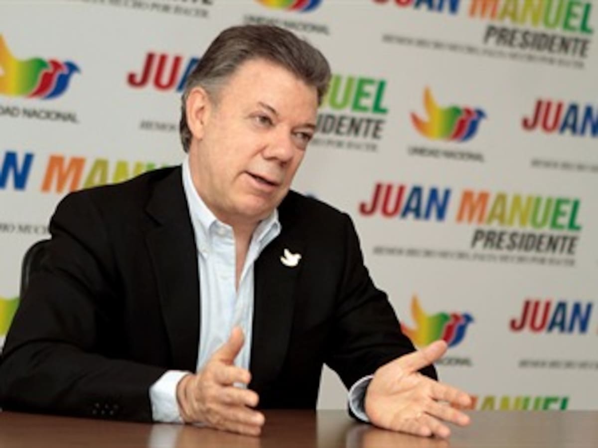 A tres días de las elecciones, Santos recorre el sur del país