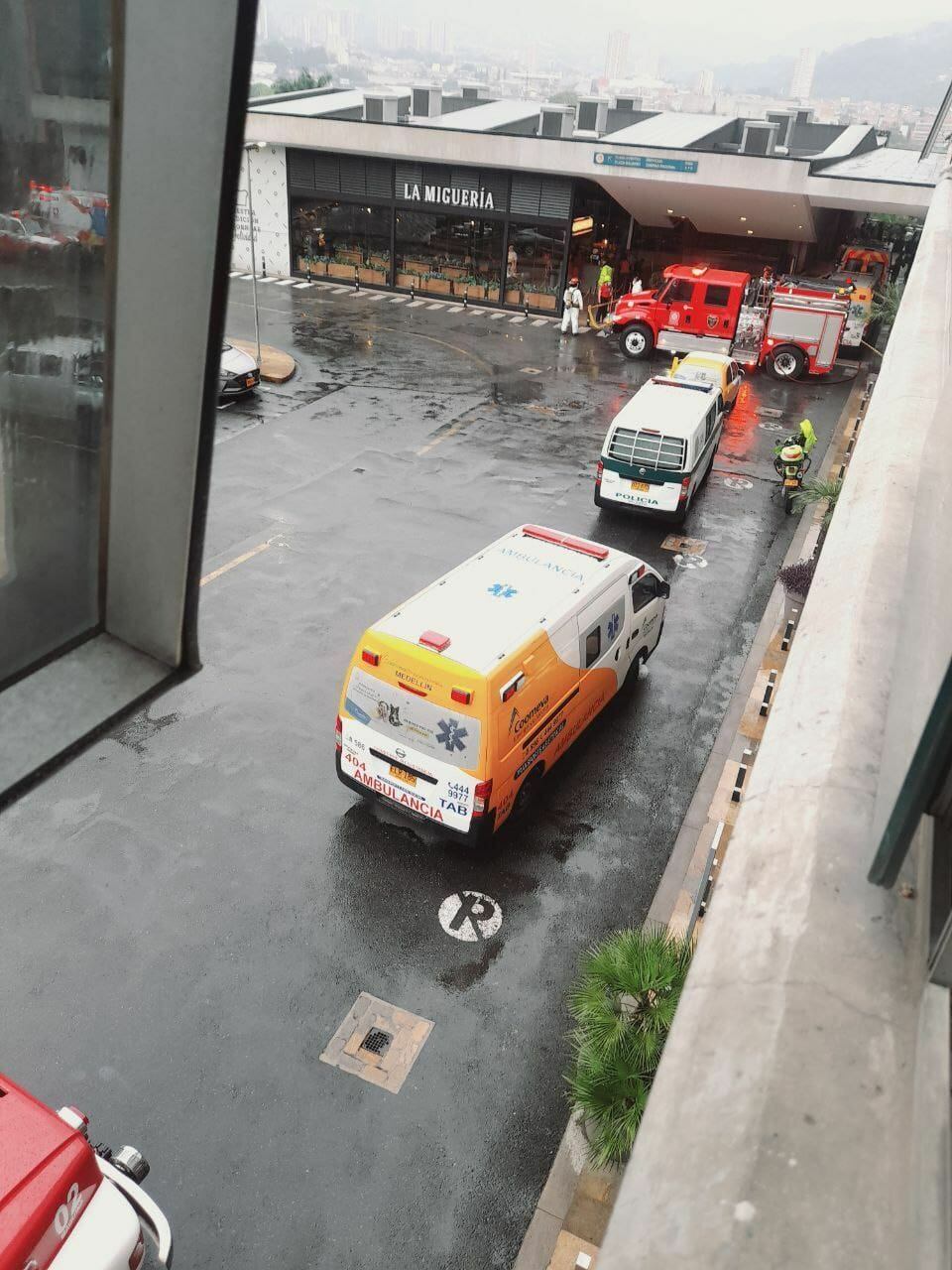 Ambulancias en Sabaneta- foto cortesía