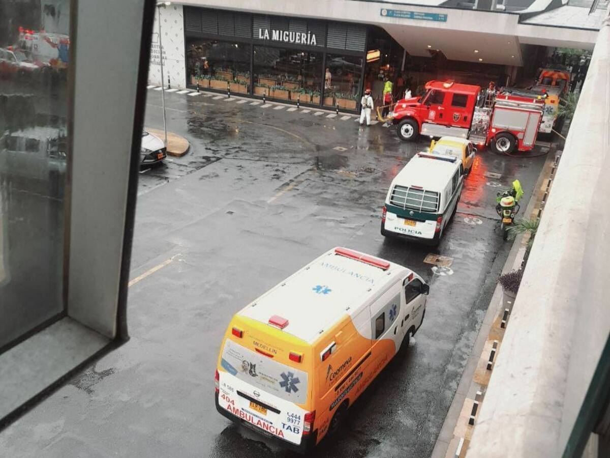 Sigue limpieza de torre médica donde lanzaron agente químico