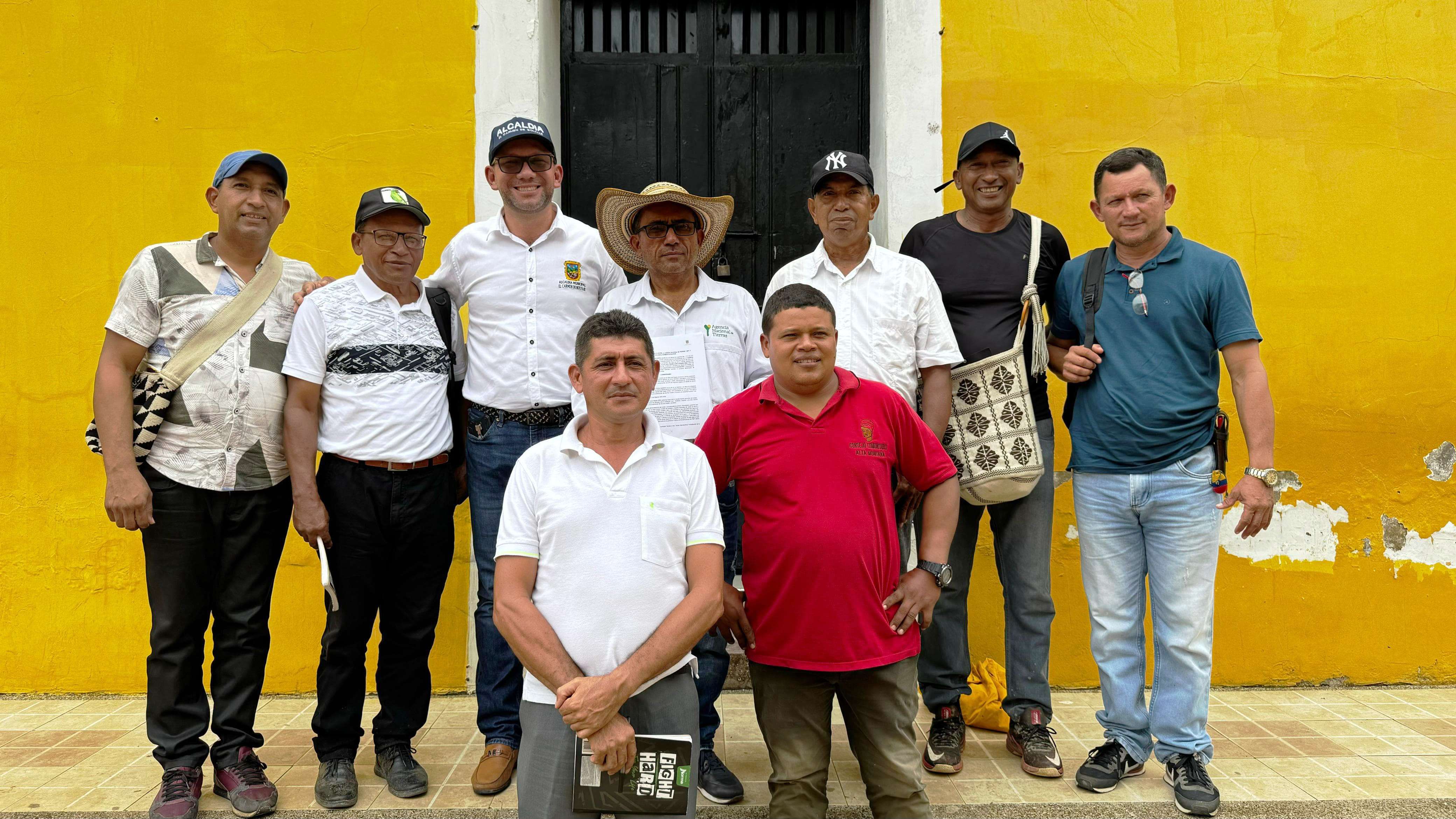 El Carmen de Bolívar contará con oficina municipal de la Agencia Nacional de Tierras