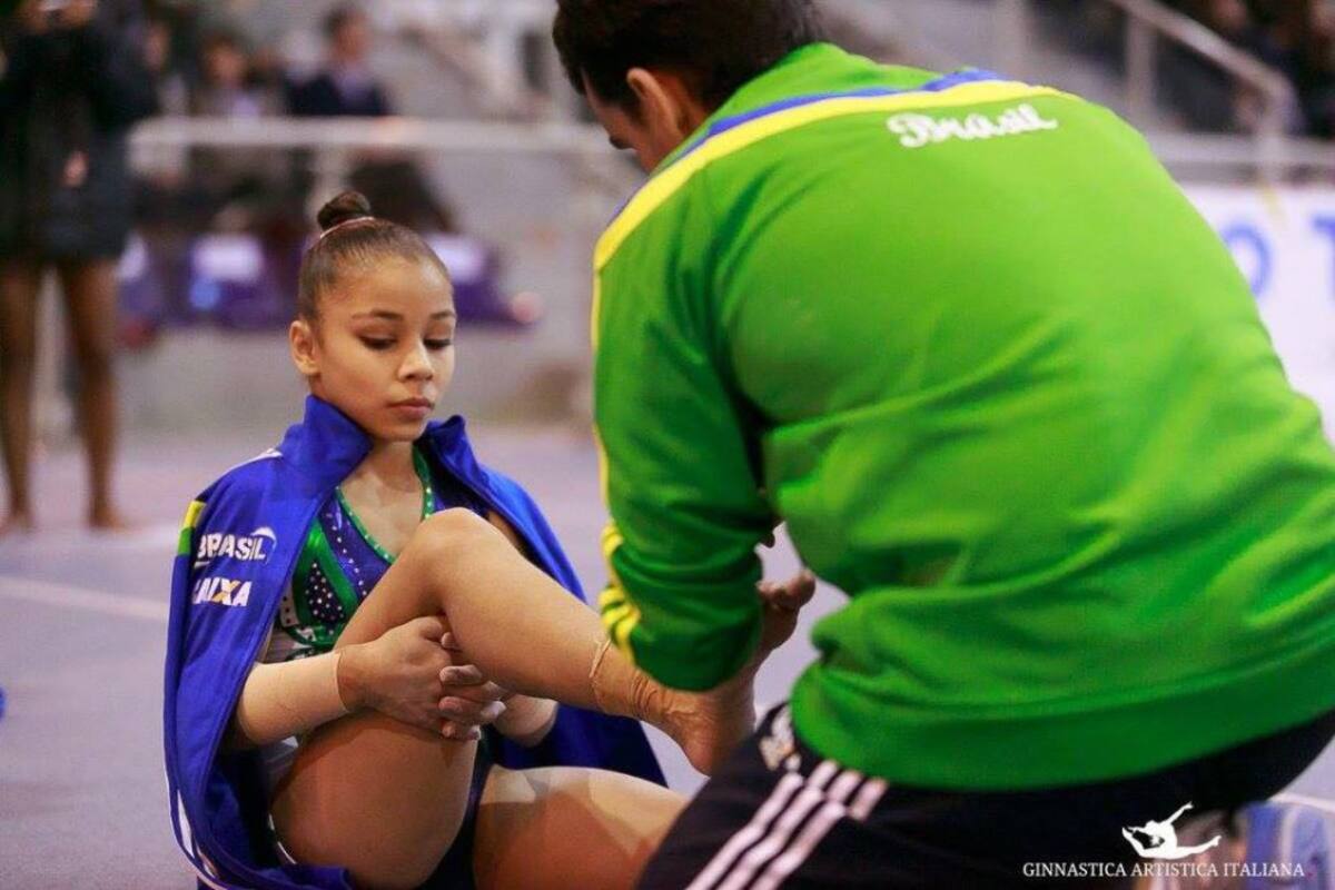 Saraiva tuvo una presentación memorable como junior en 2014 cuando se presentó en los Juegos Olímpicos de la juventud y quedó en segundo lugar.