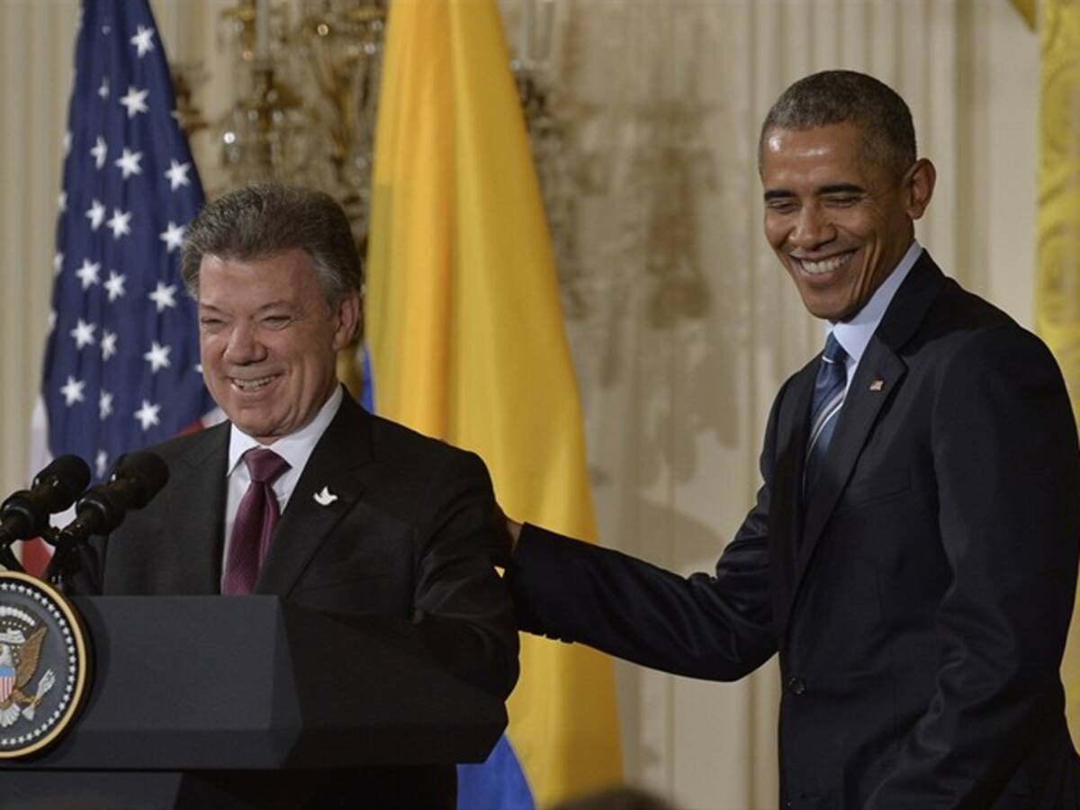 Presidente Santos habló con Obama sobre paz, política y Venezuela