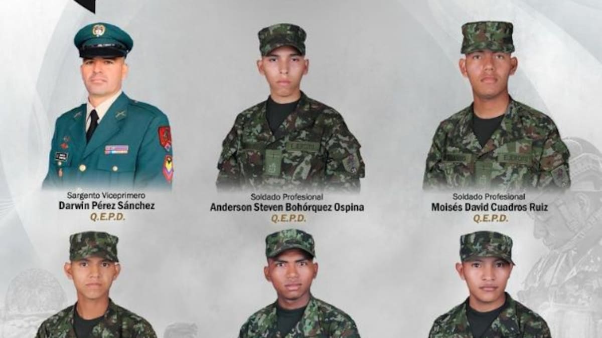 Grave ataque contra el Ejército en Guaviare dejó 6 soldados asesinados