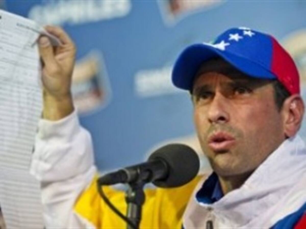 Henrique Capriles incluye a Colombia en gira internacional