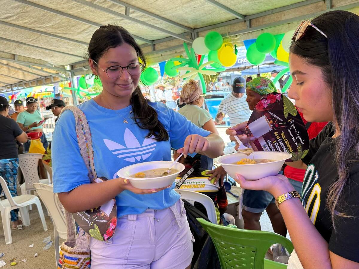 Más de 4.000 platos vendidos en el IV Festival del Sancocho de Clemencia, Bolívar