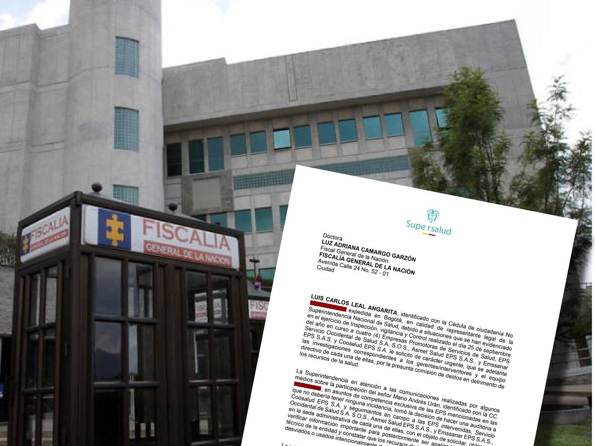 LA DENUNCIA QUE PIDE INVESTIGAR A DIRECTIVOS DE EPS INTERVENIDAS