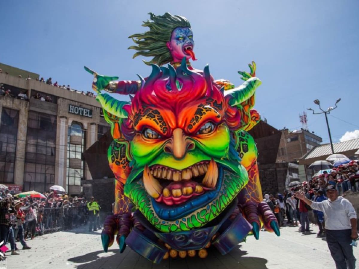 "SOS Amazonía", la carroza ganadora del magno desfile en Pasto