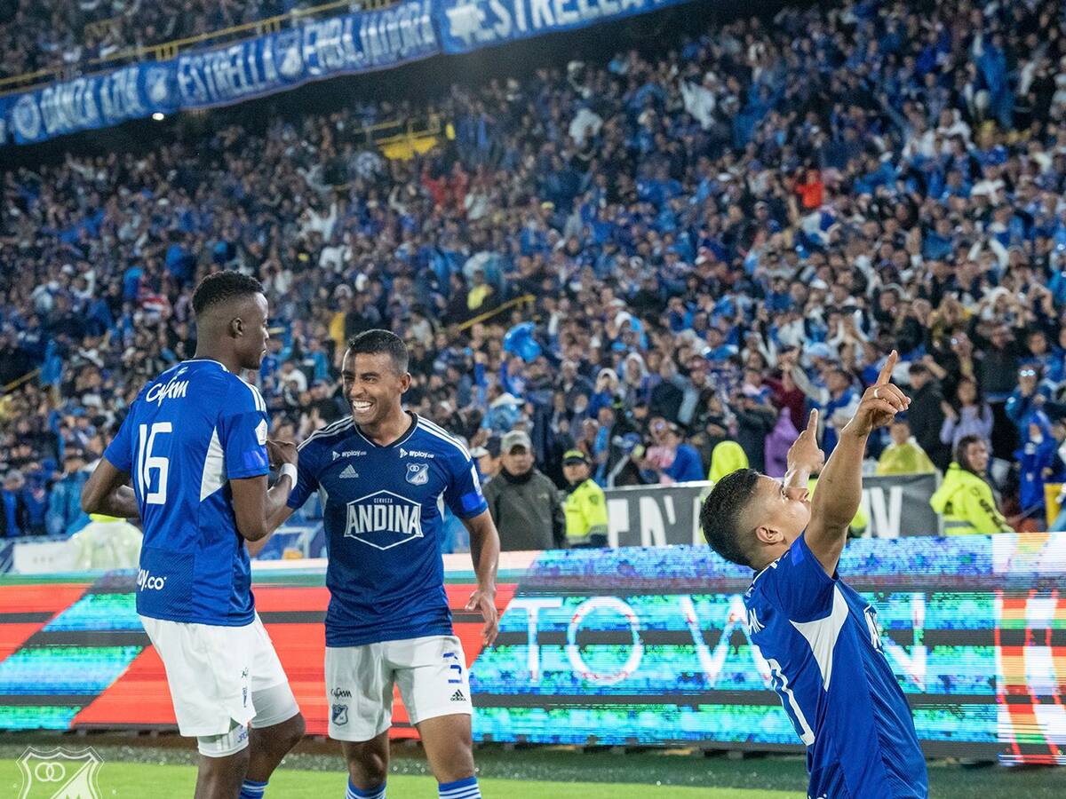 Millonarios derrota al Once Caldas, vuelve al triunfo en Bogotá y queda al borde de los 8