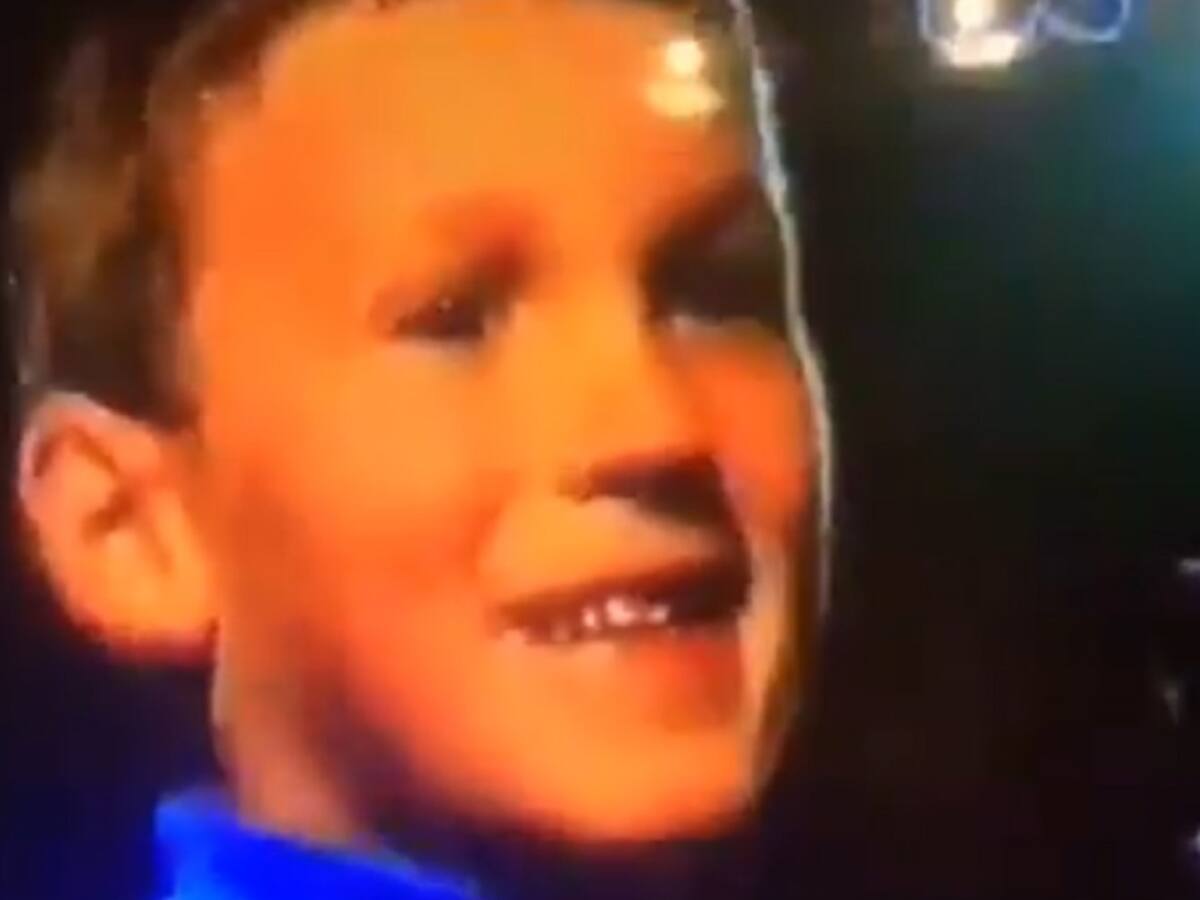 Franco Armani a los 6 años, el video que invita a soñar en redes