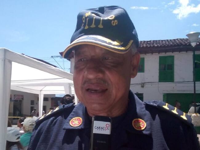 Capitan Carlos Quintero, comandante bomberos La Merced