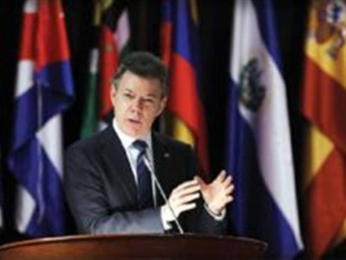 Certificación en Derechos Humanos descongelará 20 millones de dólares para el Plan Colombia: Santos