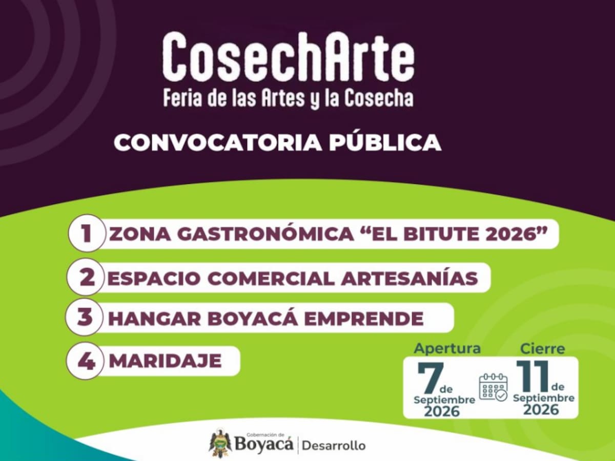 Abren convocatoria para Cosecharte 2026