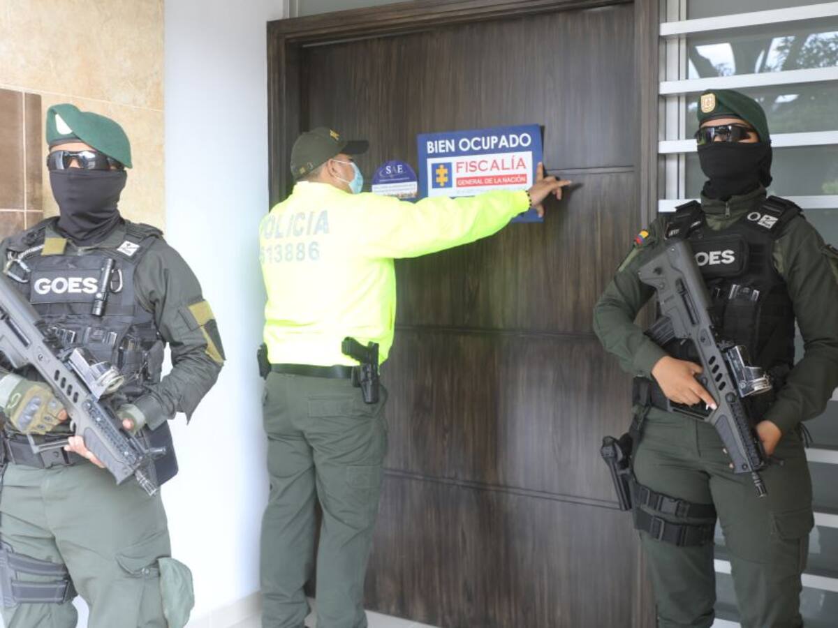 A extinción de dominio bienes de red que lavaba dinero del narcotráfico