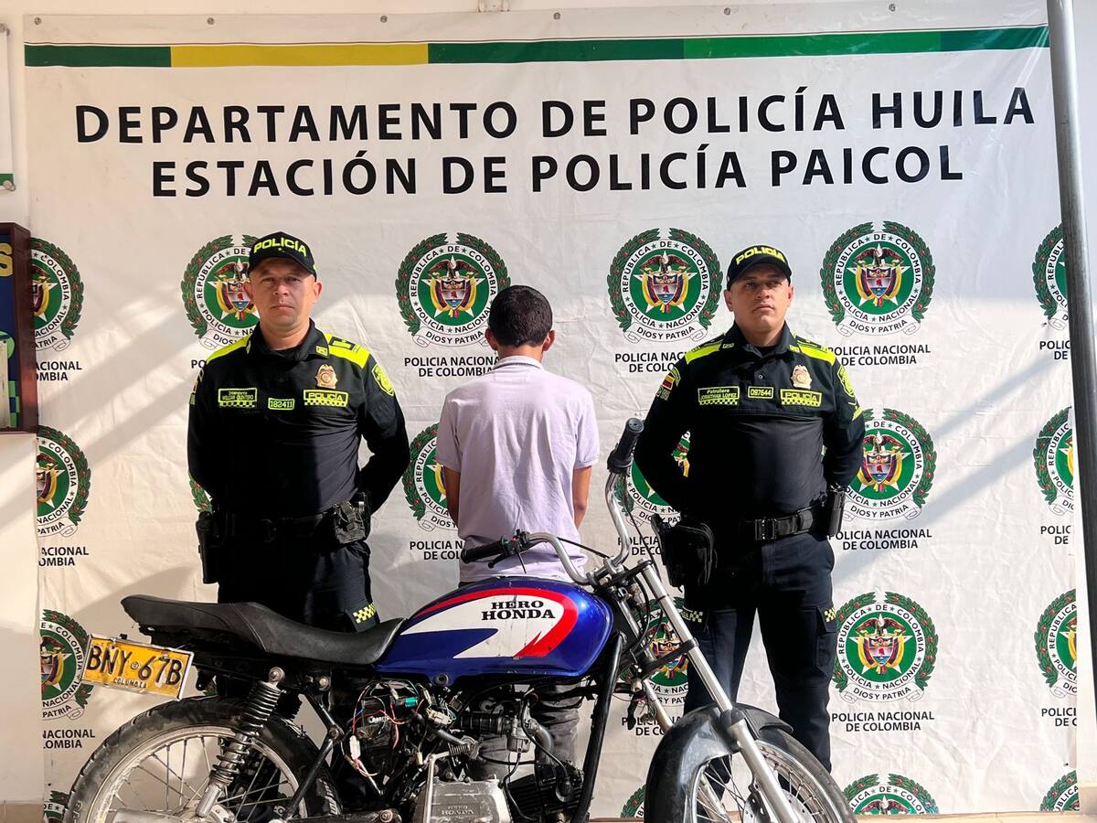 La policía Huila ha recuperado 170 motos hurtadas en los primeros 70 días del año