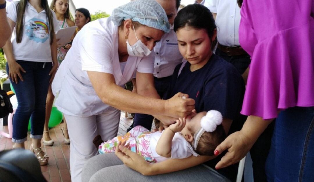Vacunación en la zona de frontera