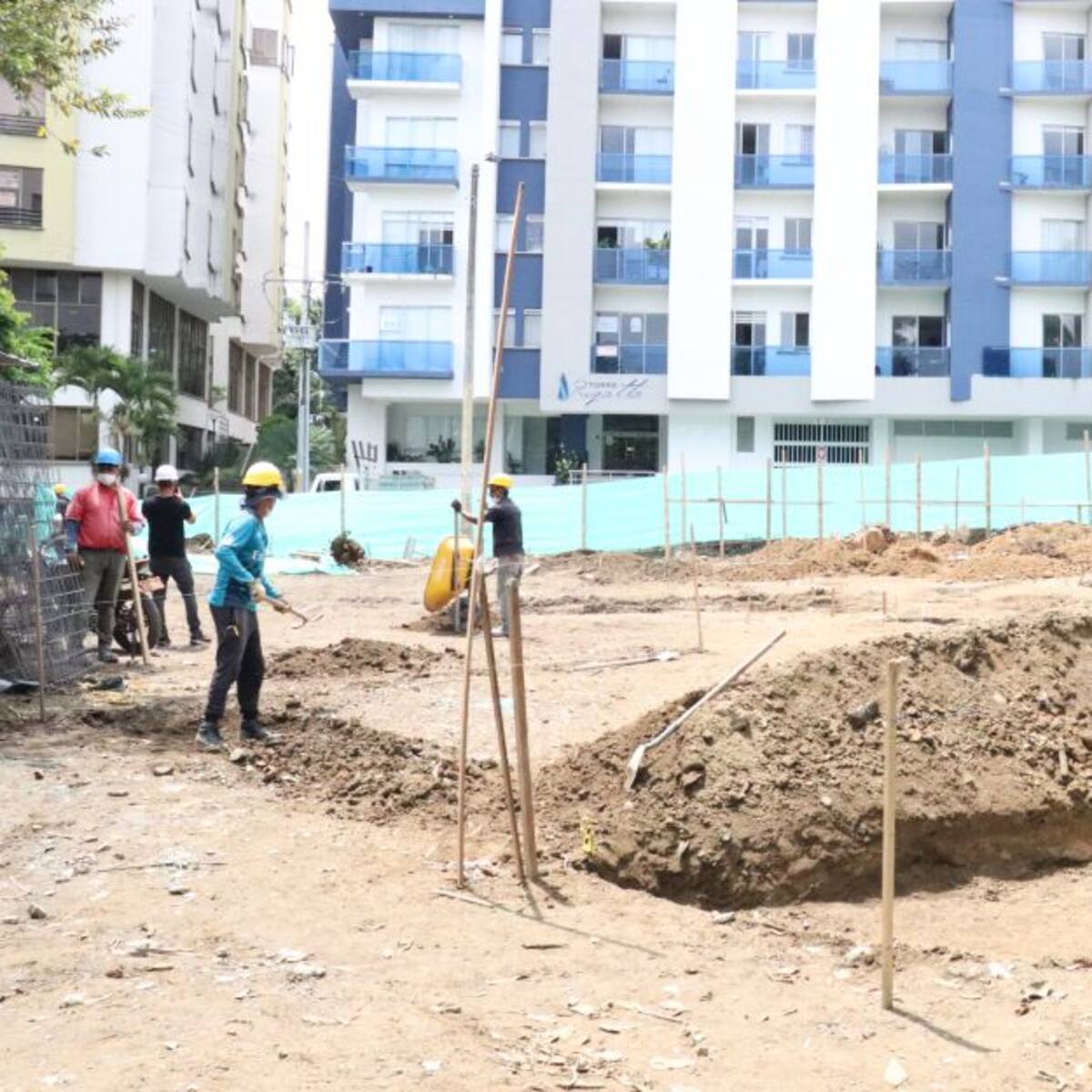 Avanza construcción del Parque de los Estudiantes en Pereira