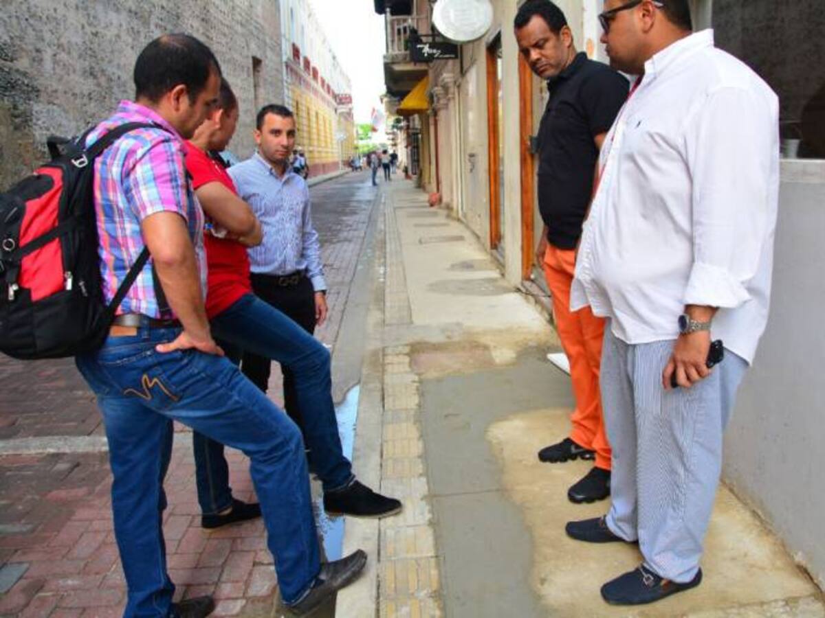 1.300 millones de pesos se invierten en la rehabilitación de calzadas del Centro Histórico de Cartagena