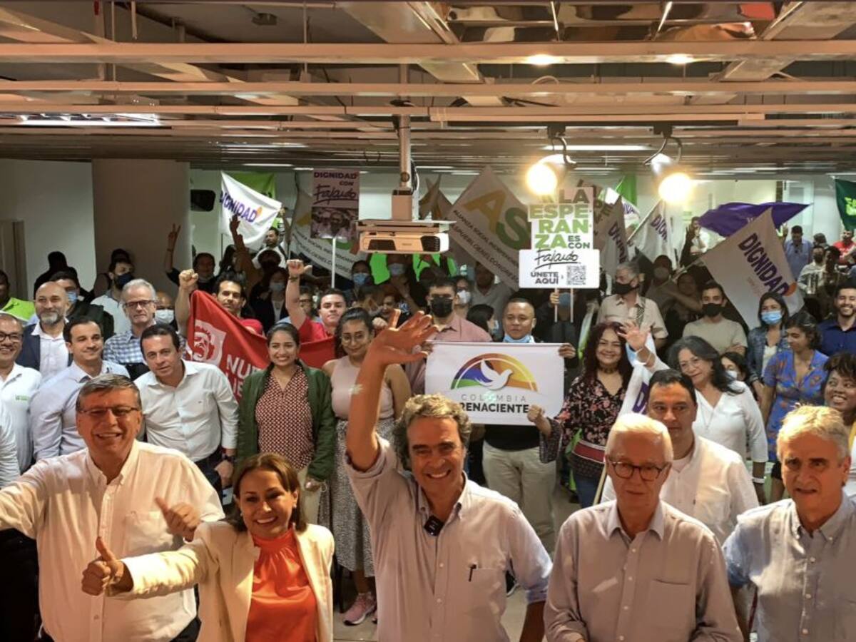 Arranca en Antioquia "remontada" de Sergio Fajardo