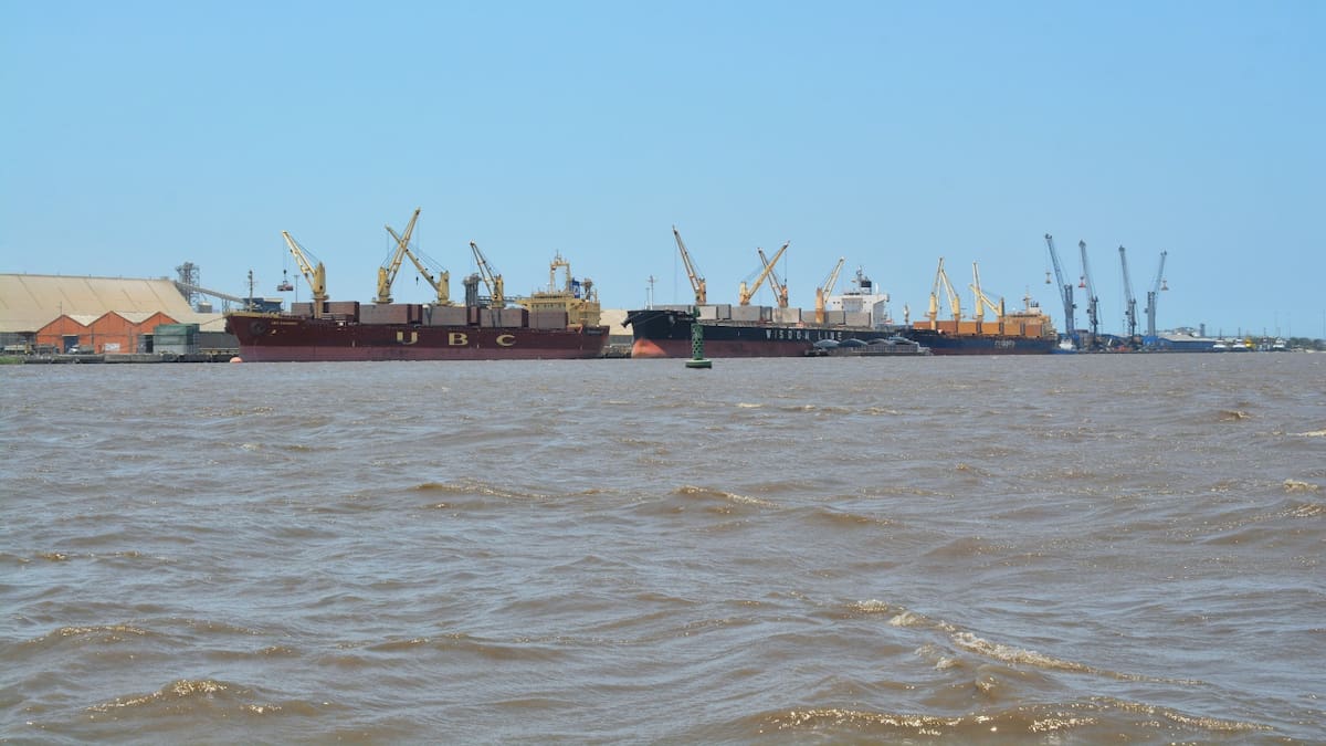 Zona portuaria de Barranquilla, con restricciones nocturnas por fuertes vientos