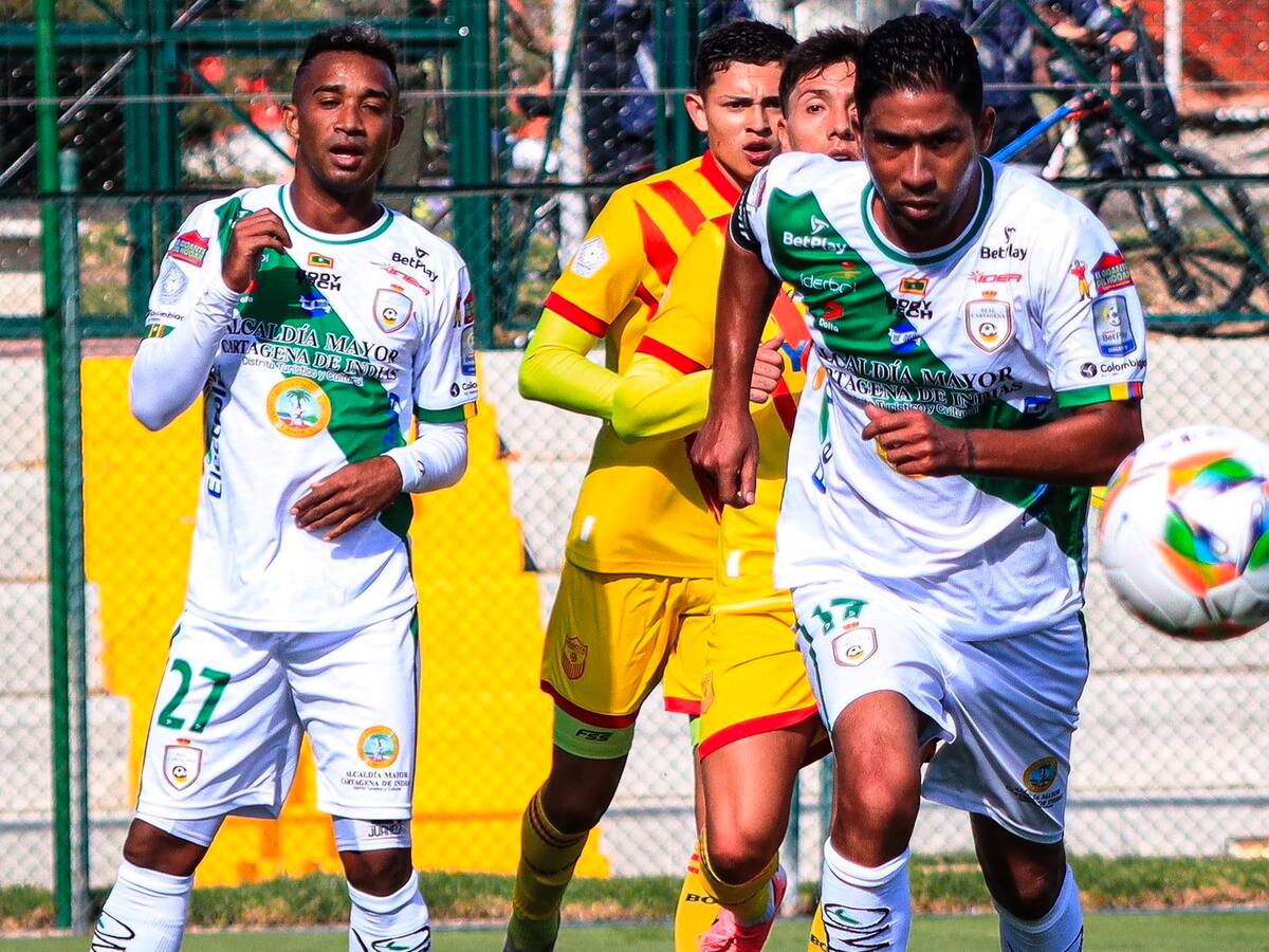 Real Cartagena superó por la mínima diferencia a Bogotá F.C. de visitante