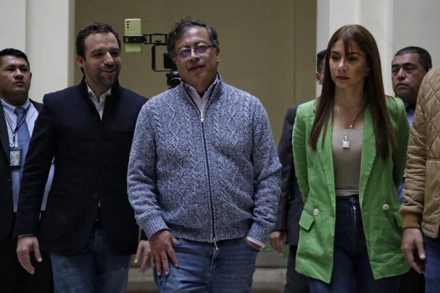 Catherine Juvinao sorprendió aterrizando en la campaña de Petro. Foto: Colprensa.