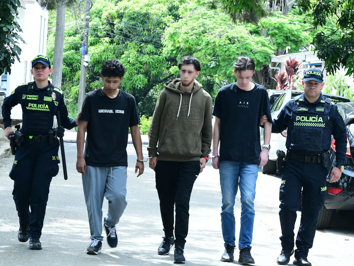 Rescatan a dos personas secuestradas en Medellín: tres hombres fueron capturados